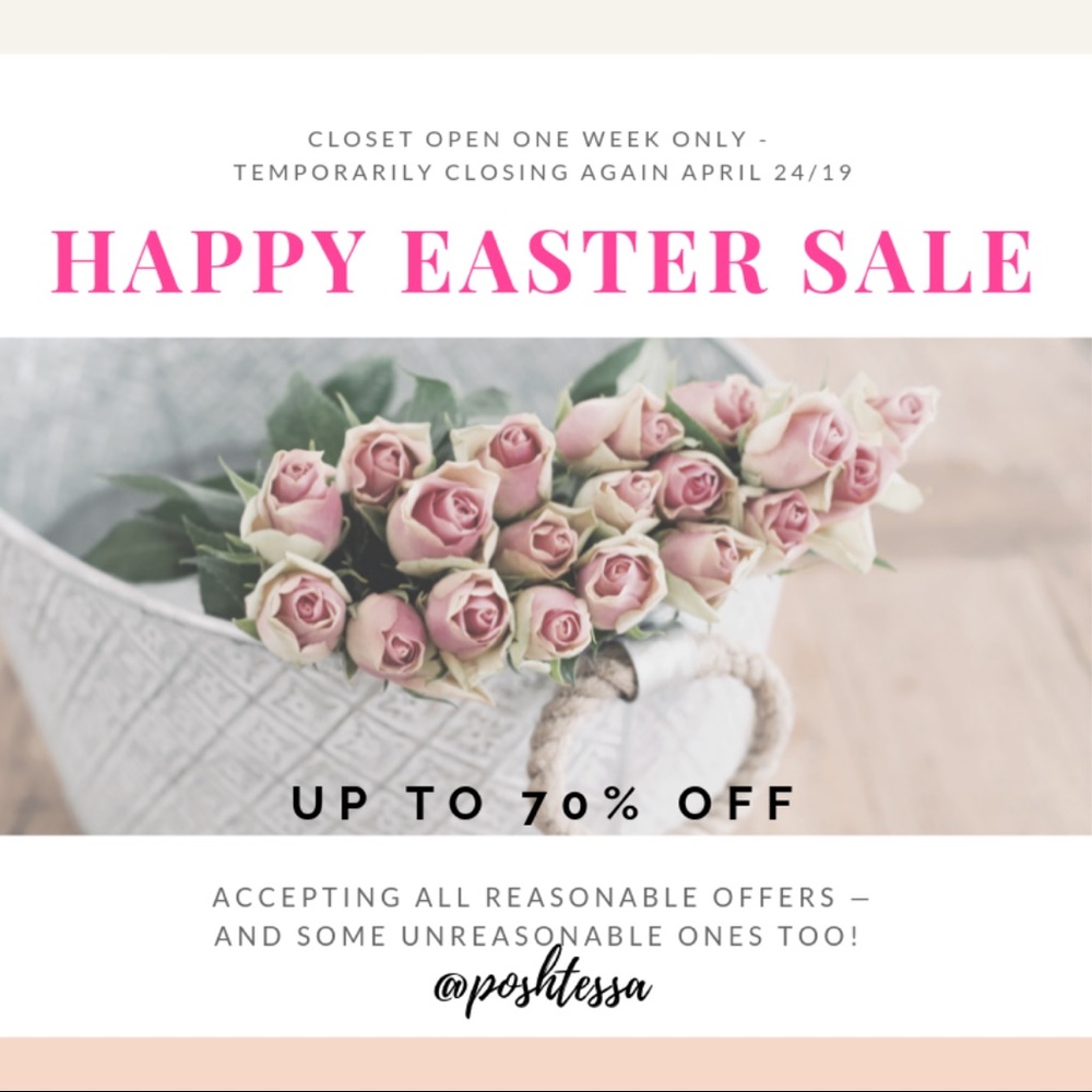 Easter Weekend Sale - Make An Offer!